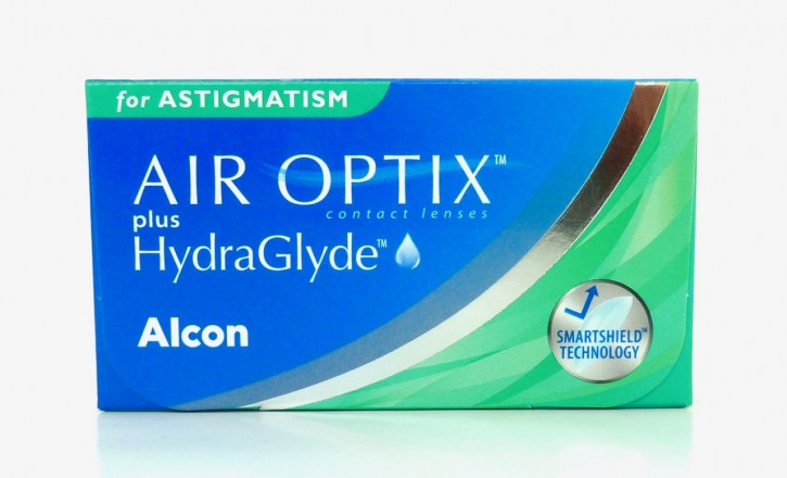 Alcon AIR OPTIX plus HydraGlyde for Astigmatism - 6er Box
