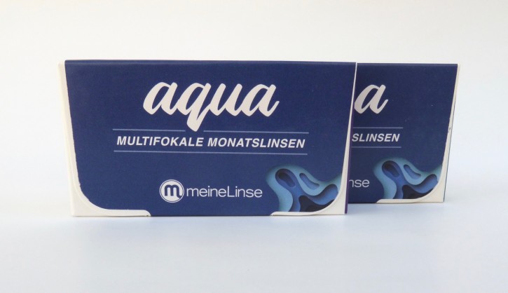 meineLinse aqua multifokale Monatslinsen - 6er Box