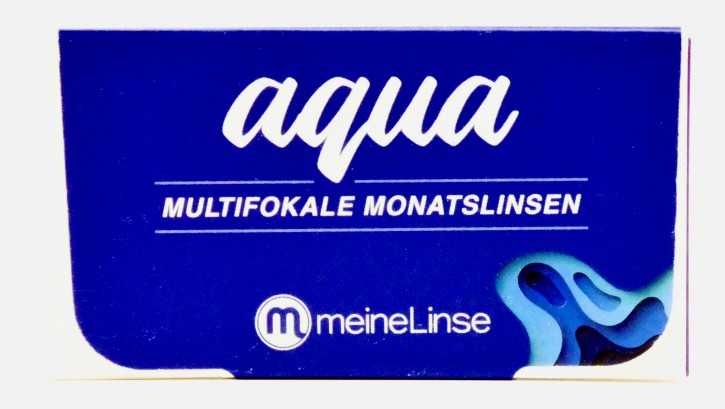 meineLinse aqua multifokale Monatslinsen - 3er Box