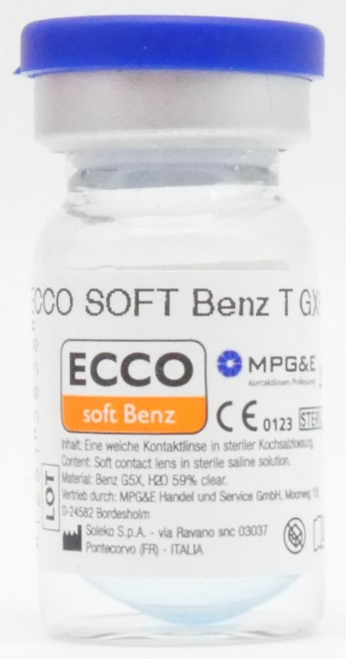 MPGE ECCO soft Benz T (Toric) G3X  - 1Linse