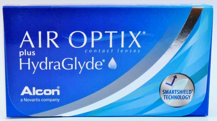 Alcon AIR OPTIX plus HydraGlyde 3er Pack