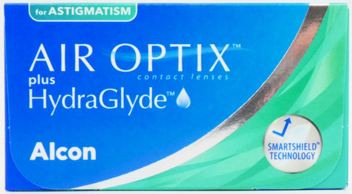Alcon AIR OPTIX plus HydraGlyde for Astigmatism - 6er Box Alcon AIR OPTIX plus HydraGlyde for Astigmatism - 6er Box