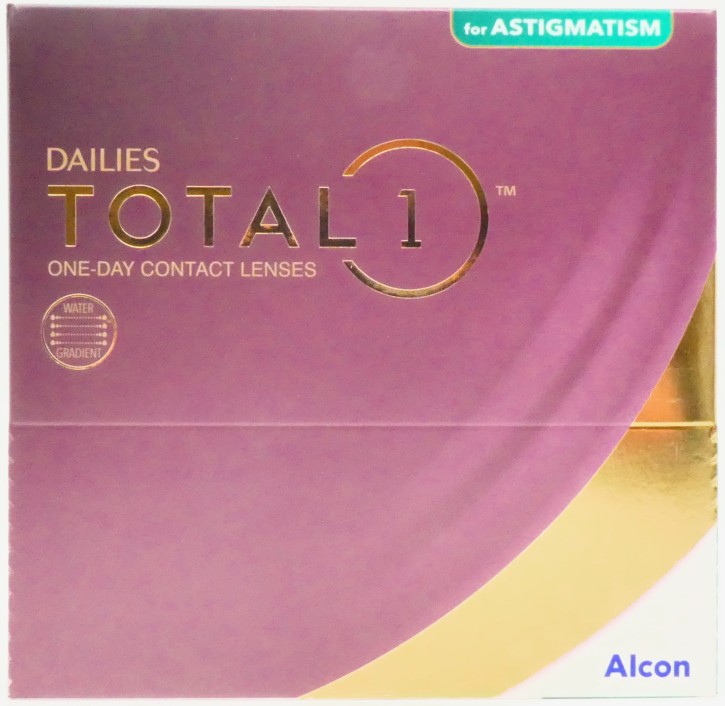 Alcon DAILIES Total 1 for Astigmatism - 90er Box