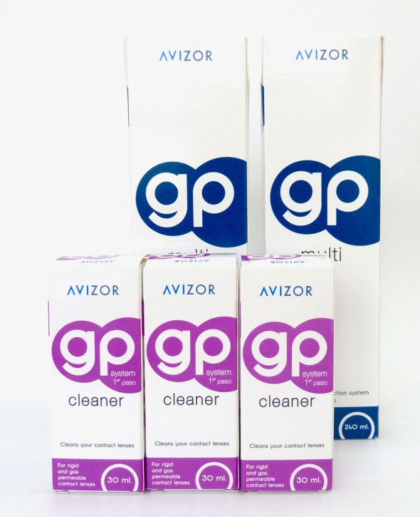 Avizor gp System cleaner 3x30ml + Avizor gp multi 2x240ml