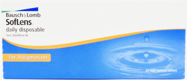 Bausch + Lomb SofLens daily disposable toric - 30er Box Bausch + Lomb SofLens daily disposable toric - 30er Box