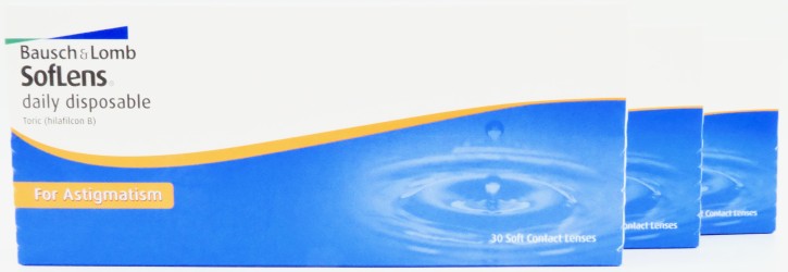 Bausch + Lomb SofLens daily disposable toric - 90er Box