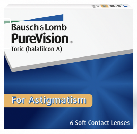 Bausch + Lomb PureVision Toric For Astigmatism - 6er Box