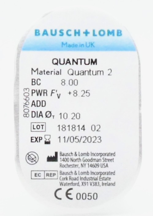 Bausch + Lomb Quantum 2  - 1Linse