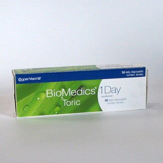CooperVision BioMedics 1Day toric - 5 Testlinsen