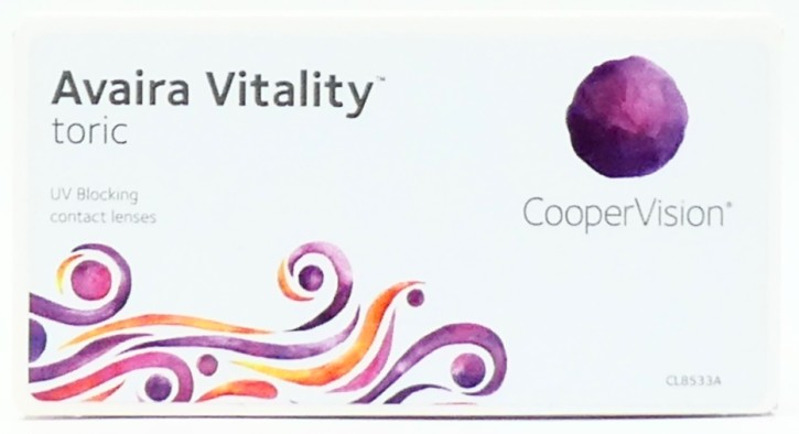 CooperVision Avaira vitality toric - 1 Testlinse