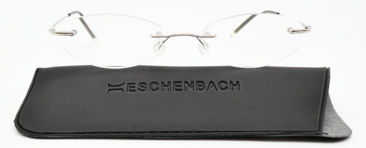 Eschenbach 291211, randlose Lesebrille silber