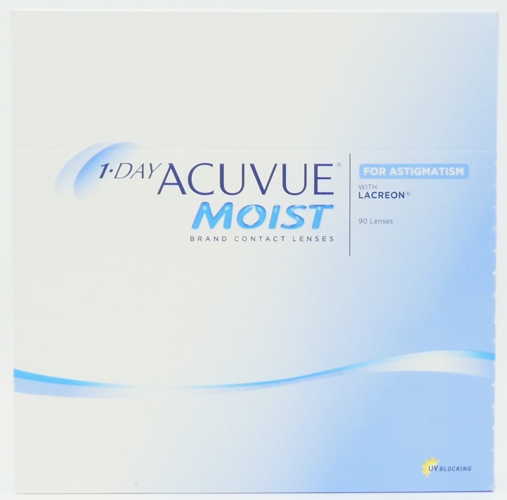 1 DAY ACUVUE Moist for Astigmatism - 90er Box