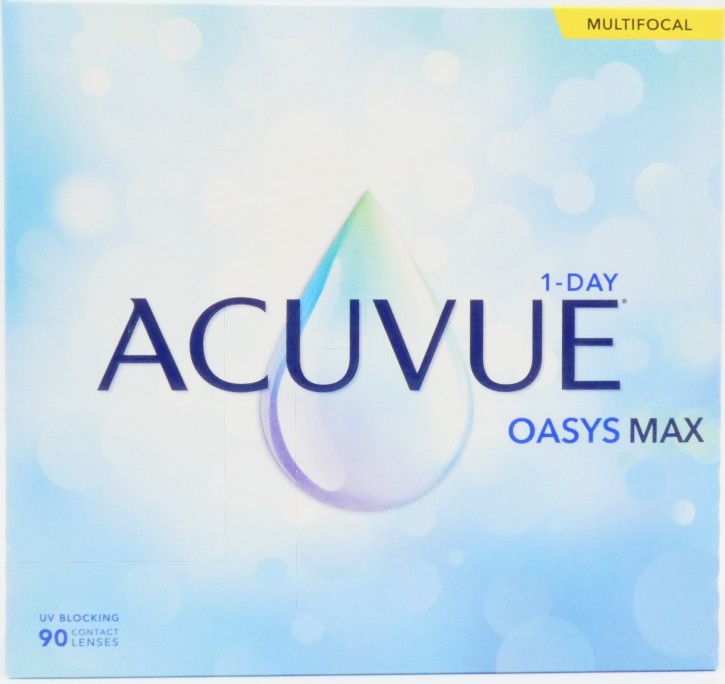 Acuvue 1-Day Oasys Max Multifocal 90er Box Acuvue 1-Day Oasys Max Multifocal 90er Box