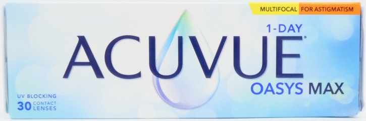 Acuvue 1-Day Oasys Max Multifocal for Astigmatism 30er Box Acuvue 1-Day Oasys Max Multifocal for Astigmatism 30er Box