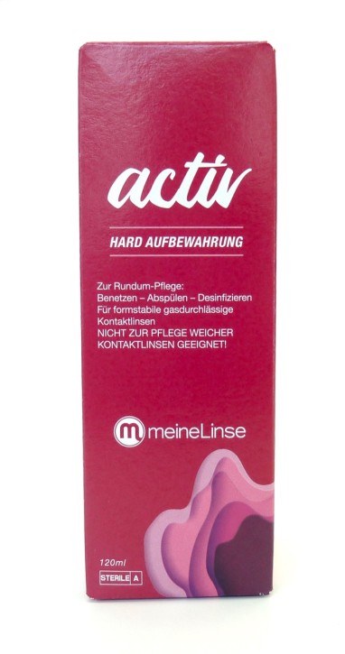 meineLinse® activ Hard Aufbewahrung 120ml