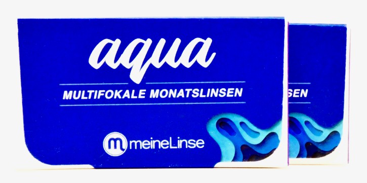 meineLinse aqua multifokale Monatslinsen - 6er Box