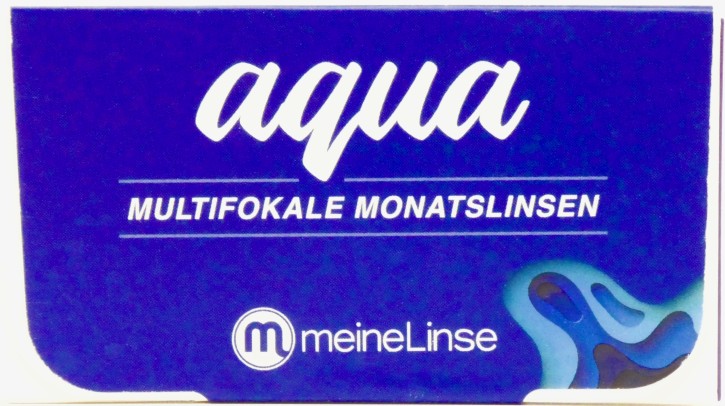 meineLinse aqua multifokale Monatslinsen - 3er Box