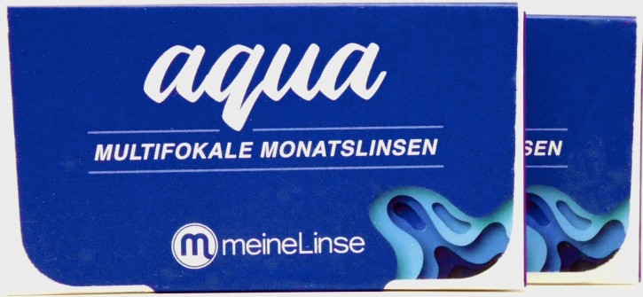 meineLinse aqua multifokale Monatslinsen - 6er Box