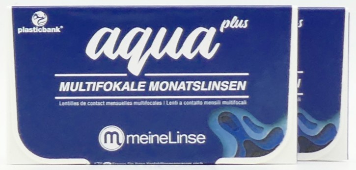 meineLinse aqua plus multifokale Monatslinsen - 6er Box