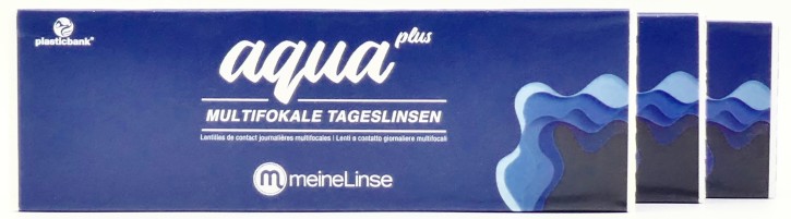 meineLinse aqua plus multifokale Tageslinsen - 90er Box