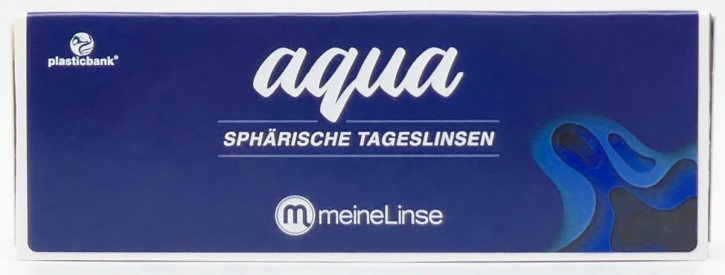 meineLinse aqua sphärische Tageslinsen - 30er Box