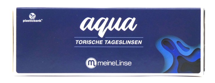 meineLinse aqua torische Tageslinsen - 30er Box