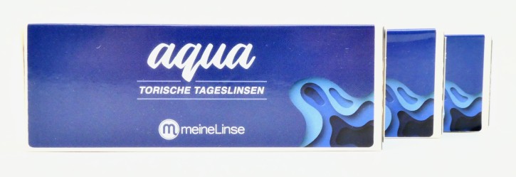 meineLinse aqua torische Tageslinsen - 90er Box