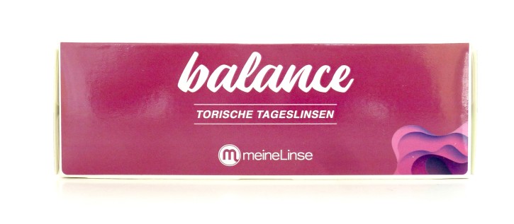 meineLinse balance torische Tageslinsen 30er Box