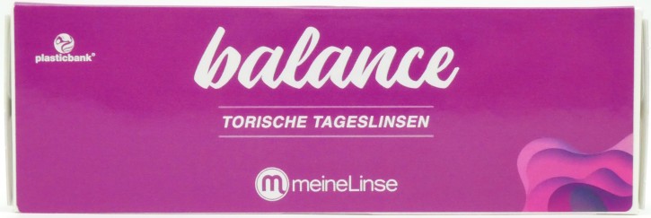 meineLinse balance torische Tageslinsen 30er Box meineLinse balance torische Tageslinsen 30er Box