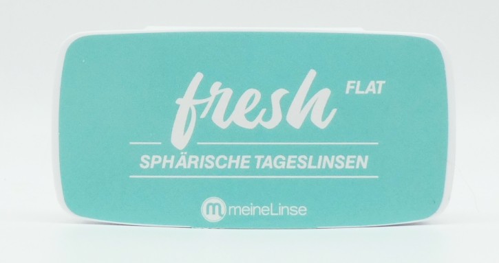 meineLinse fresh flat sphärische Tageslinsen - 30 Stück