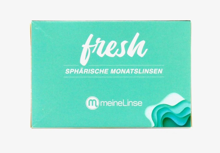 meineLinse fresh Sphärische Monatslinsen - 6er Box