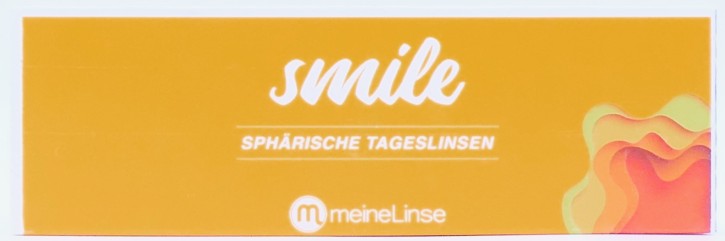 meineLinse smile sphärische Tageslinsen - 30er Box