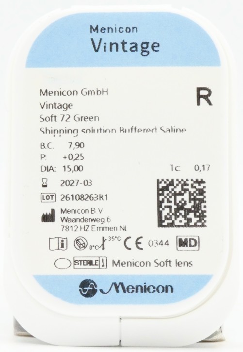 Menicon Vintage - 1 Linse