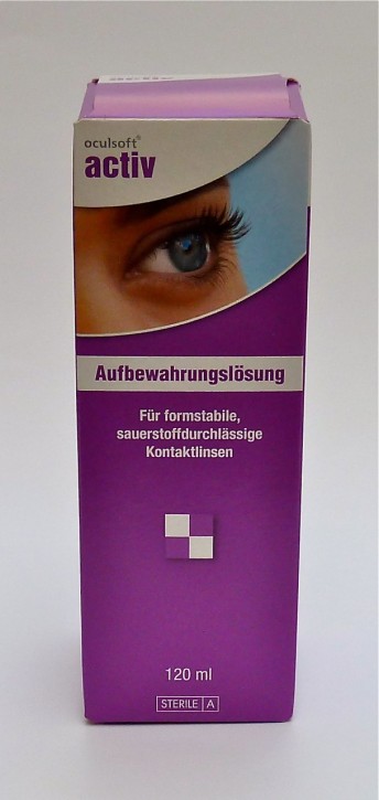 oculsoft® activ Aufbewahrungslösung 120ml