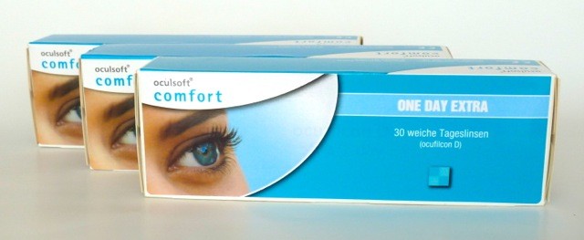 oculsoft comfort ONE DAY EXTRA, Cooper Vision - 3 x 30er Box