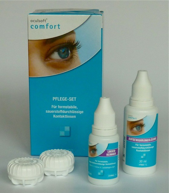 Oculsoft® comfort PFLEGE-SET für formstabile Kontaktlinsen 10ml + 30ml