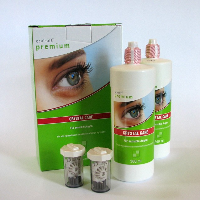 oculsoft® premium CRYSTAL CARE 2x360ml