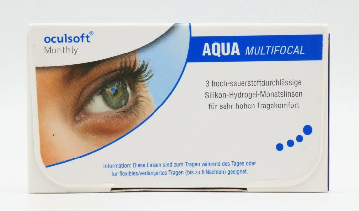 oculsoft Monthly AQUA MULTIFOCAL - 3er Box