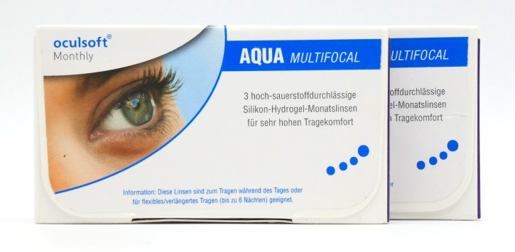 oculsoft Monthly AQUA MULTIFOCAL - 6er Box