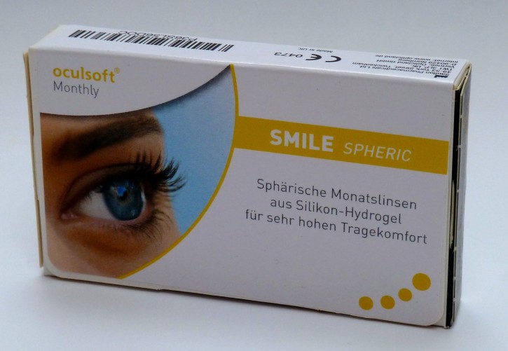 oculsoft Monthly SMILE SPHERIC - 6er Box