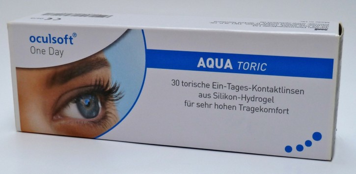 Oculsoft One Day Aqua Toric - 5 Testlinsen