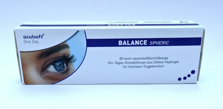 Oculsoft One Day Balance spheric 5 Testlinsen