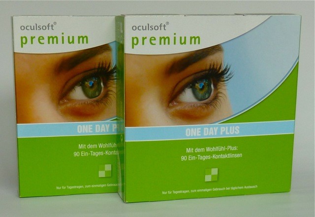 Oculsoft Premium One Day Plus , Ciba Vision- 2 x 90er Box