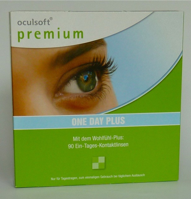 Oculsoft Premium One Day Plus, Ciba Vision - 90er Box