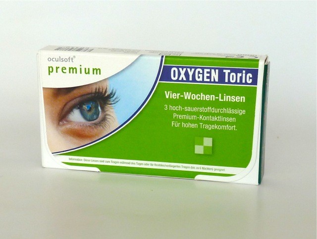 oculsoft premium OXYGEN Toric - 3er Box
