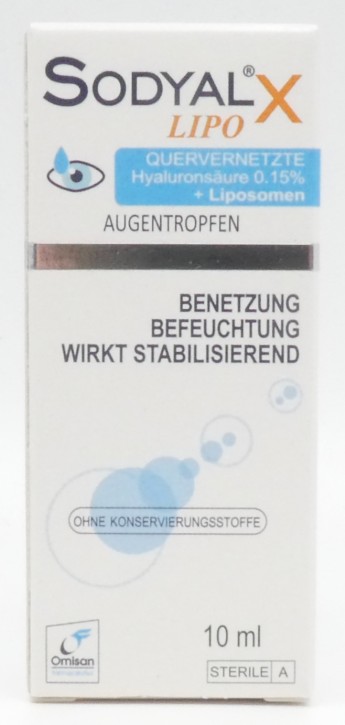 SODYAL ® XLIPO Augentropfen 10ml