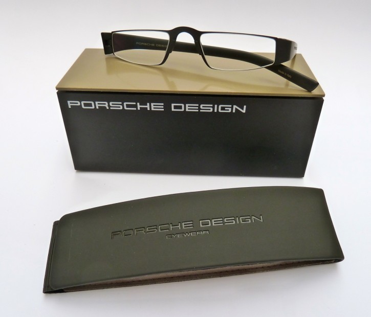 PORSCHE DESIGN® Fertiglesebrille 8801 P schwarz matt