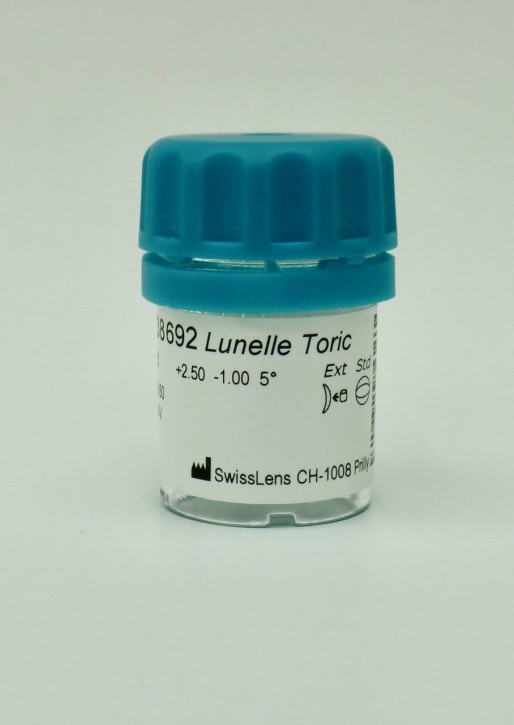 CooperVision Lunelle ES 70 Torique UV TDI mit Handlingstint - 1Linse