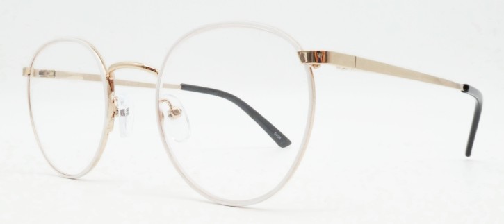 Lesebrille Victoria eyes Beverly gold-weiß