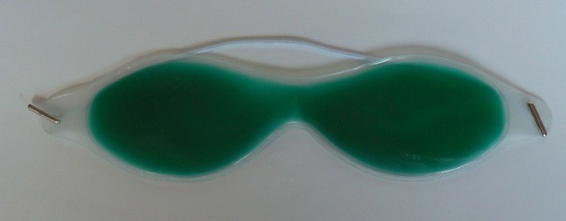 Wärme Gel Brille